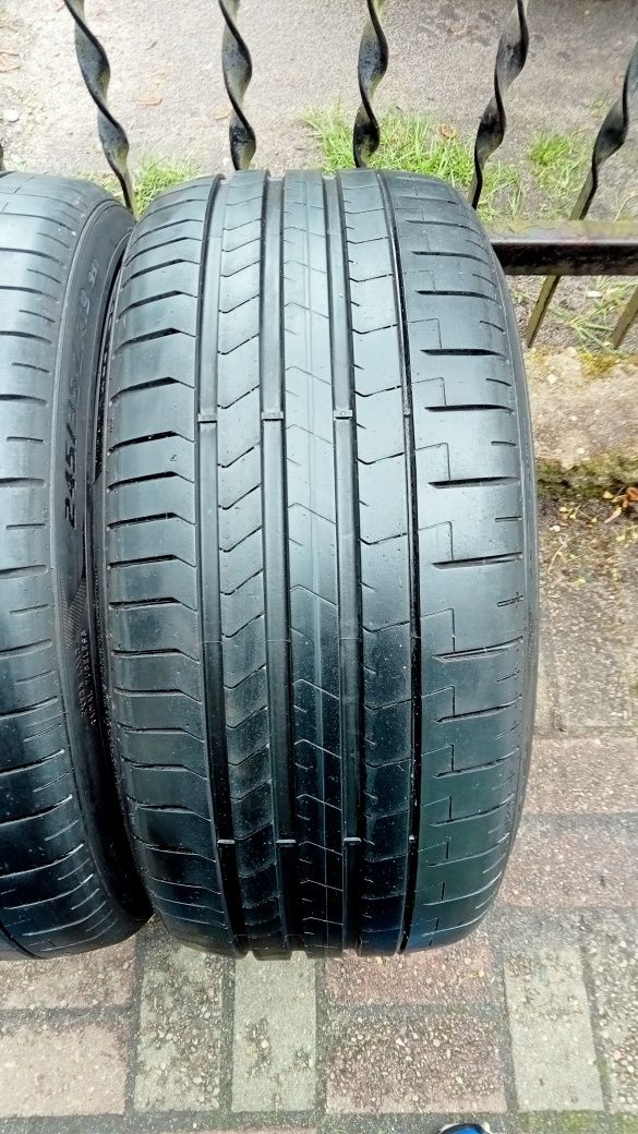 2szt NIE NAPRAWIANE 245/35R19, Pirelli, 2022 rok