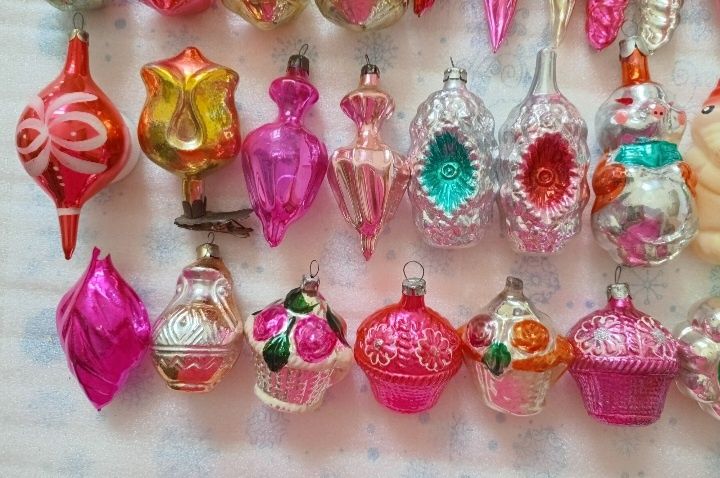Елочные игрушки СССР