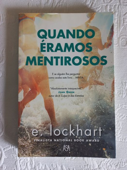 Livro jovem adulto "Quando éramos mentirosos" - E. Lockhart