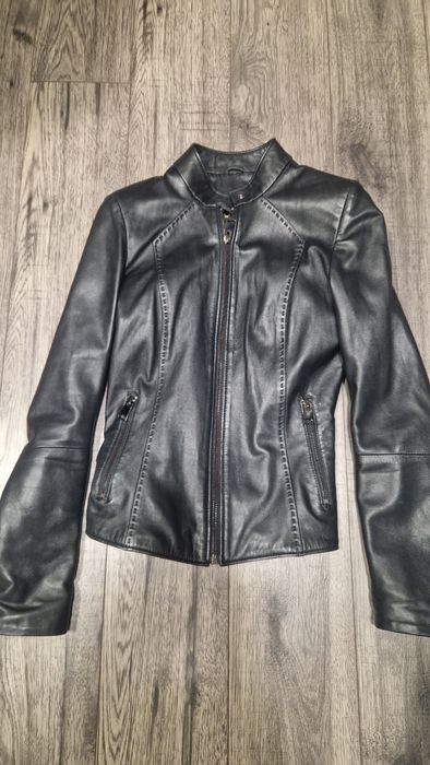 Кожаный пиджак...