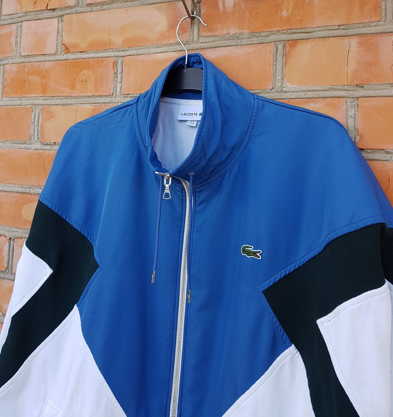 Lacoste Stand-up Neck куртка вітровка олімпійка оригінал 7 XXL