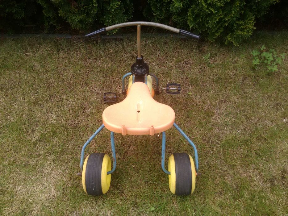 stary rowerek PRL dziecięcy trójkołowy Polska OMEGA rower retro azak