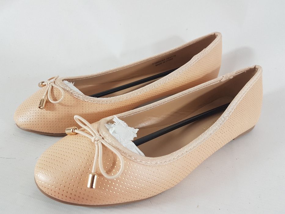 DOROTHY PERKINS balerinki nowe eko skóra DAMSKIE R 41