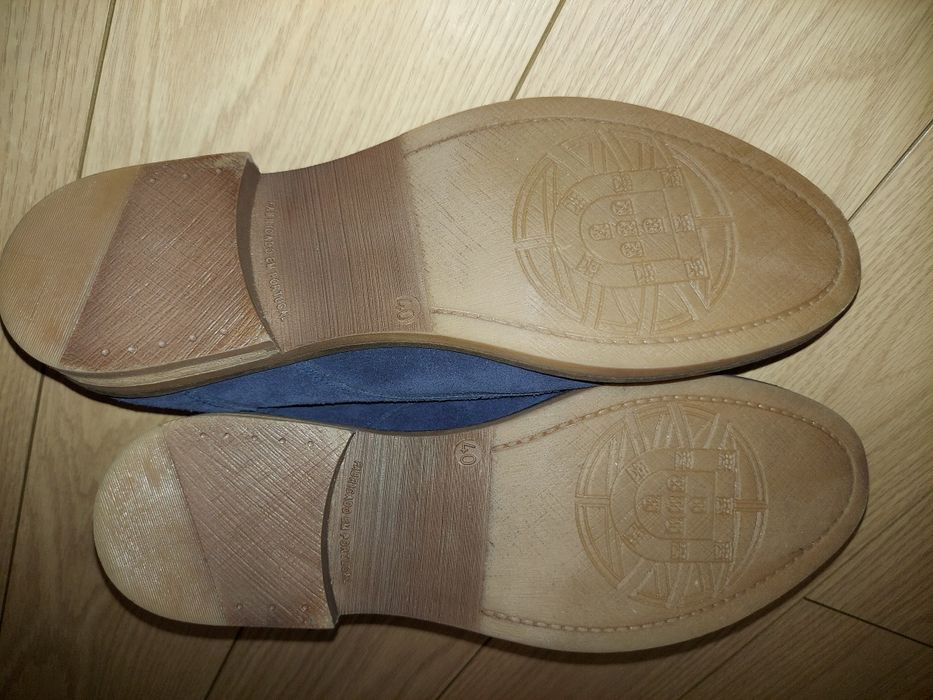 Sapatos Milano em pele