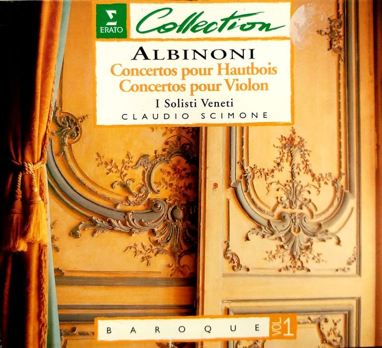 Tomaso Albinoni Concertos Pour Hautbois Concertos Pour Violon 1995r