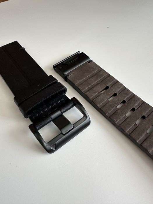 Кожаный ремешок для Garmin Fenix, D2 Tactix, Epix, Enduro - 26 mm