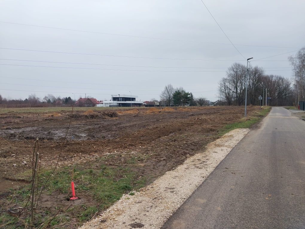 Wycinka drzew czyszczenie działek mulczer koszenie trawy Brzesko