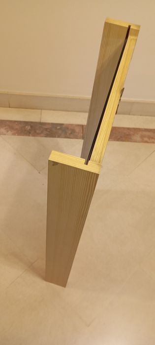 Espelho moldura em madeira