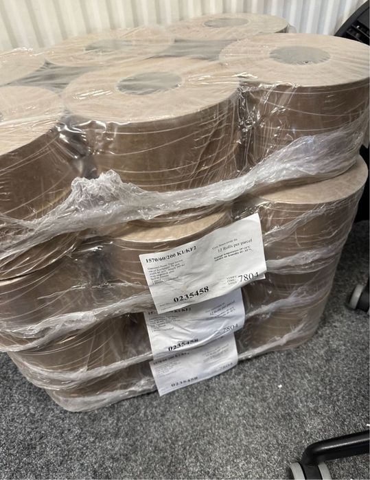 Taśma papierowa aktywowana wodą do betterpack dyspensera