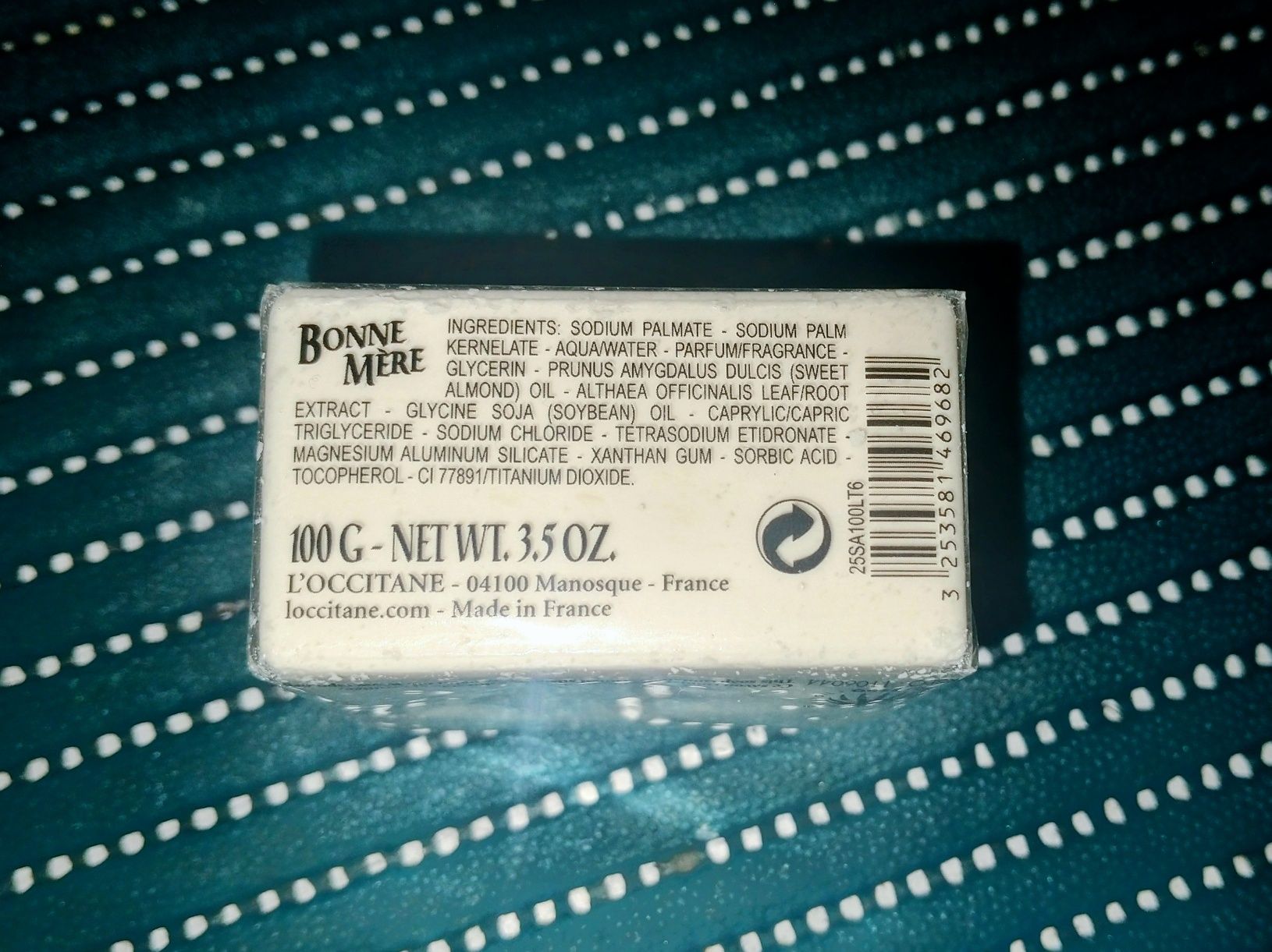Mydło w kostce 100g L'OCCITANE Bonne Mere - Made in France.

MARSEGALE