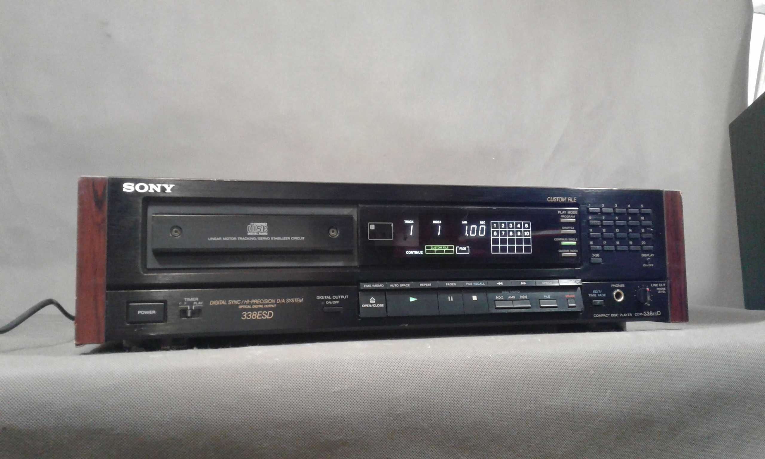 SONY CDP-338ESD,odtwarzacz cd