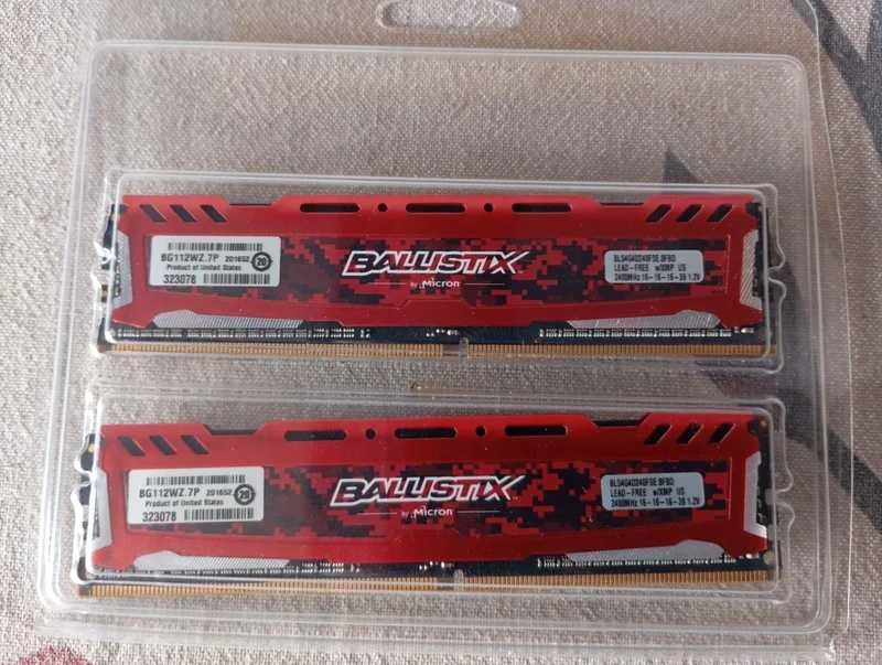 2 X 4gb Ddr4 micron Ballistix troco por jogos ps1 ps2 ps3 xbox wii