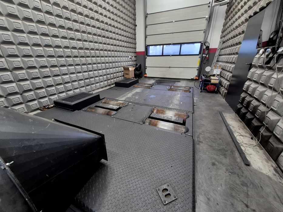hamownia obciążeniowa maha lps 3000 4x4 w wersji long  w ciągłej pracy