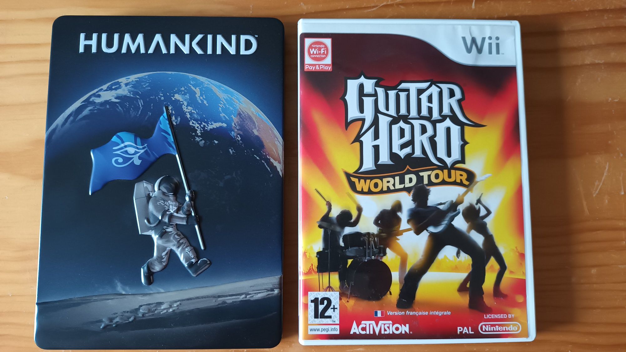 Jogos PS2, Wii e humankind steel book