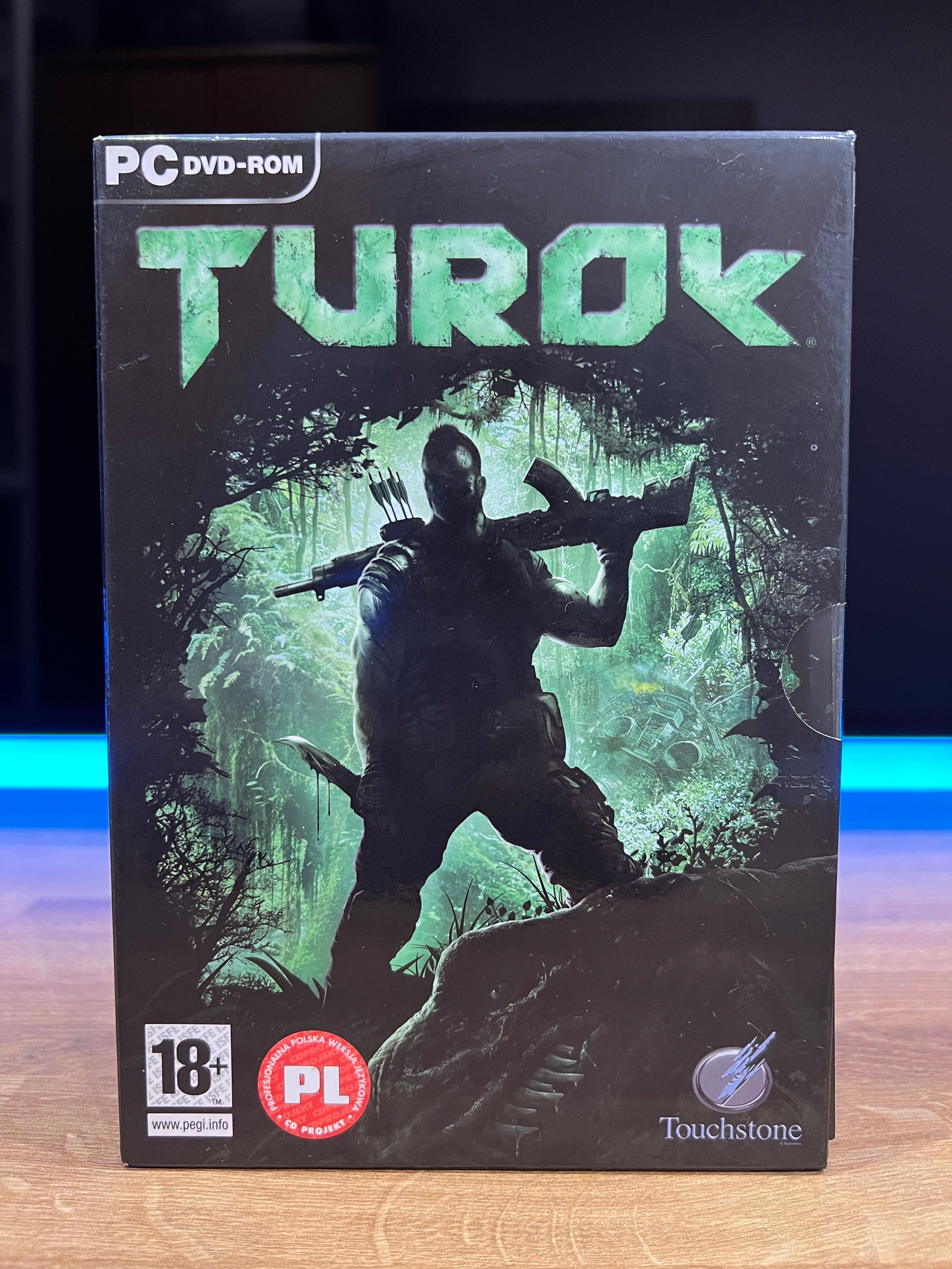 Turok gra (PC PL 2008) slipcase BOX kompletne premierowe wydanie