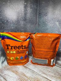 Драже Treets арахіс в кольоровому шоколаді 
300 грам