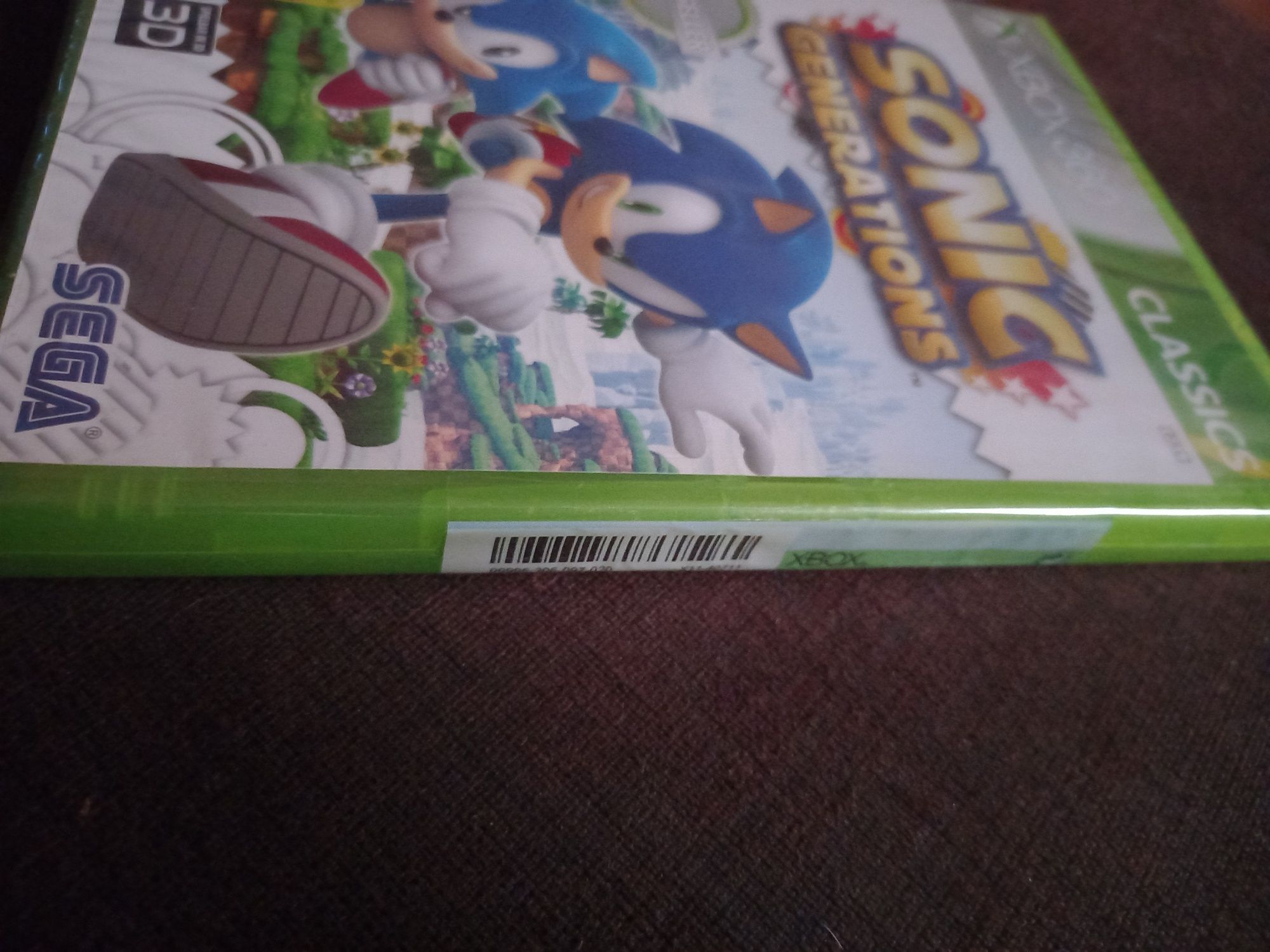 NOWA gra Sonic Generations na konsolę xbox 360 SEGA