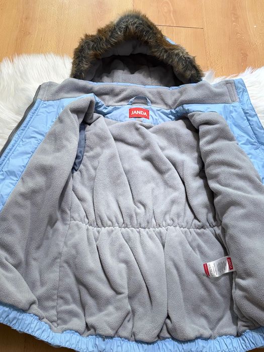 Зимова термо куртка на дівчинку Janda