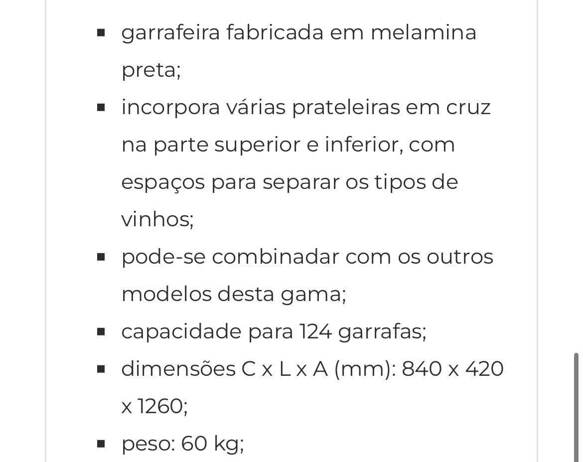Móvel preto modular