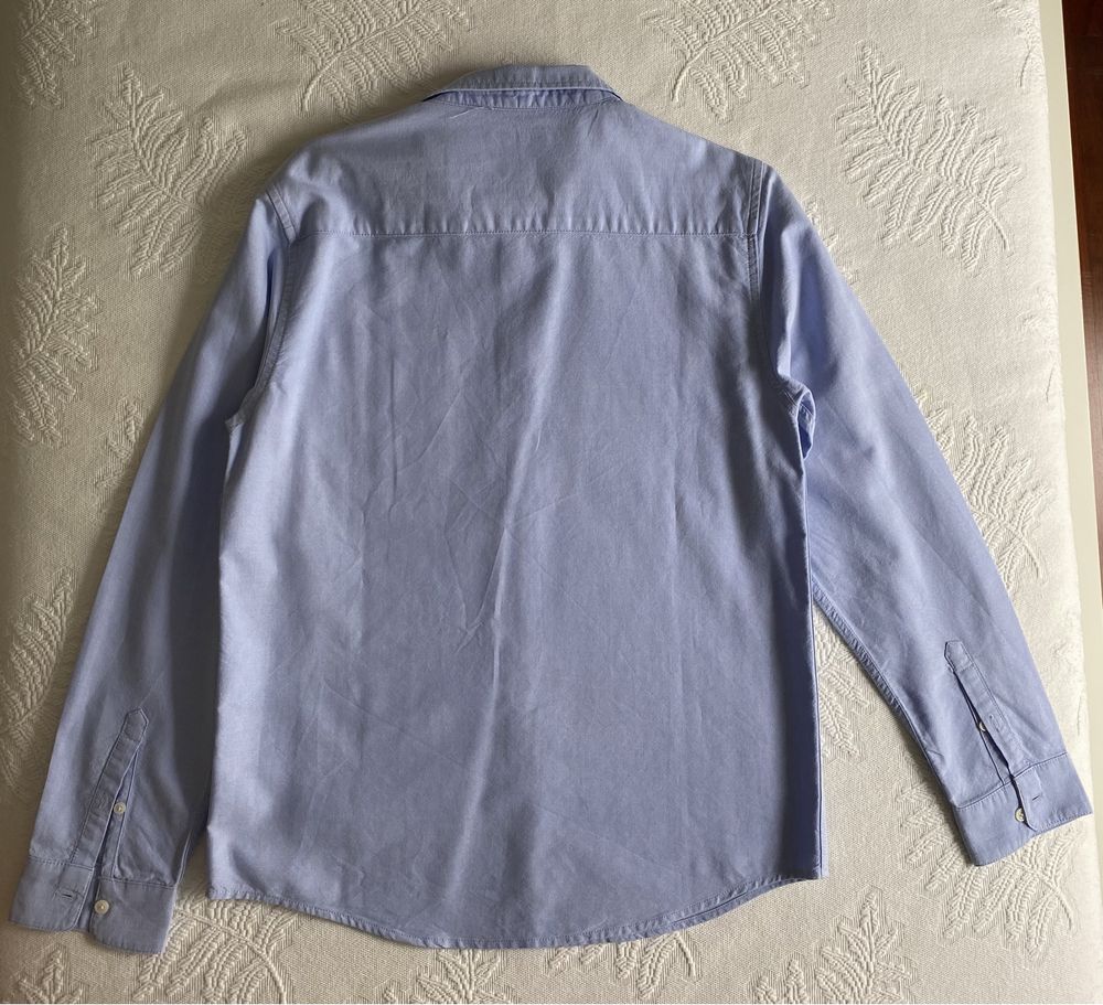 Camisa Azul Zara - 13/14 anos
