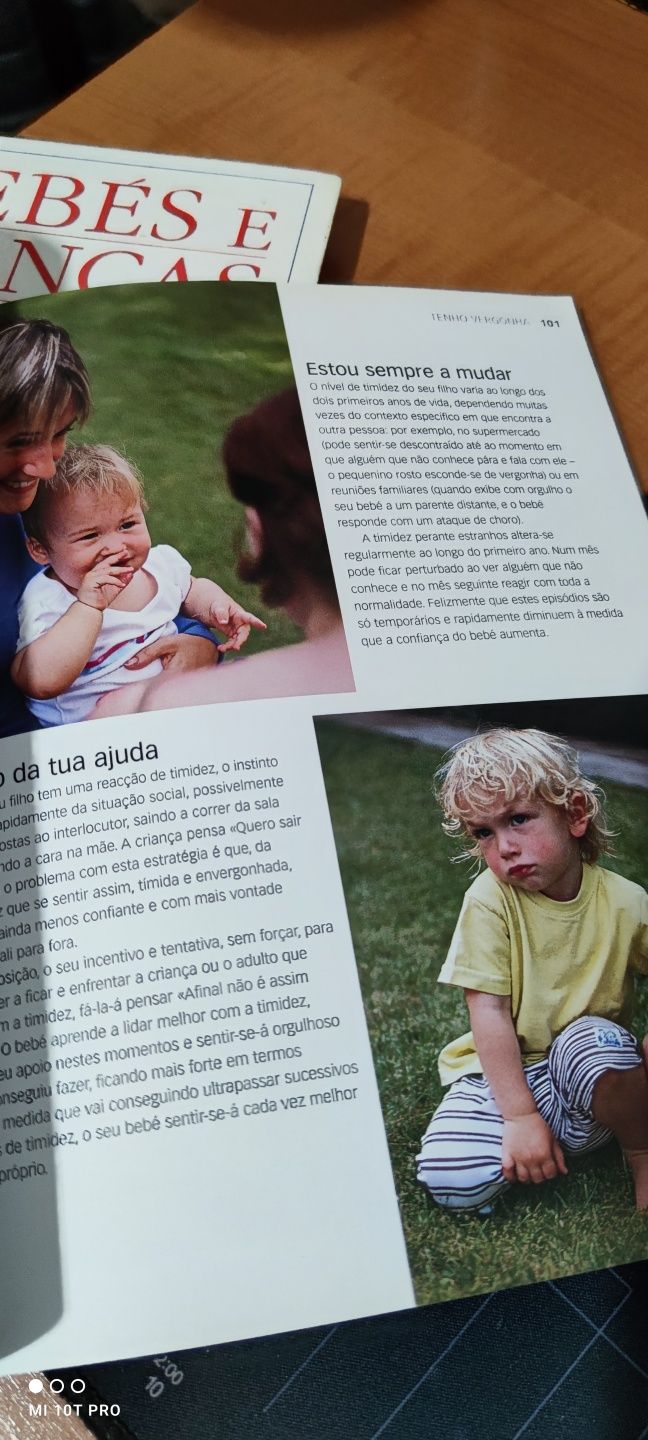 Livros sobre bebés e crianças até aos 3 anos