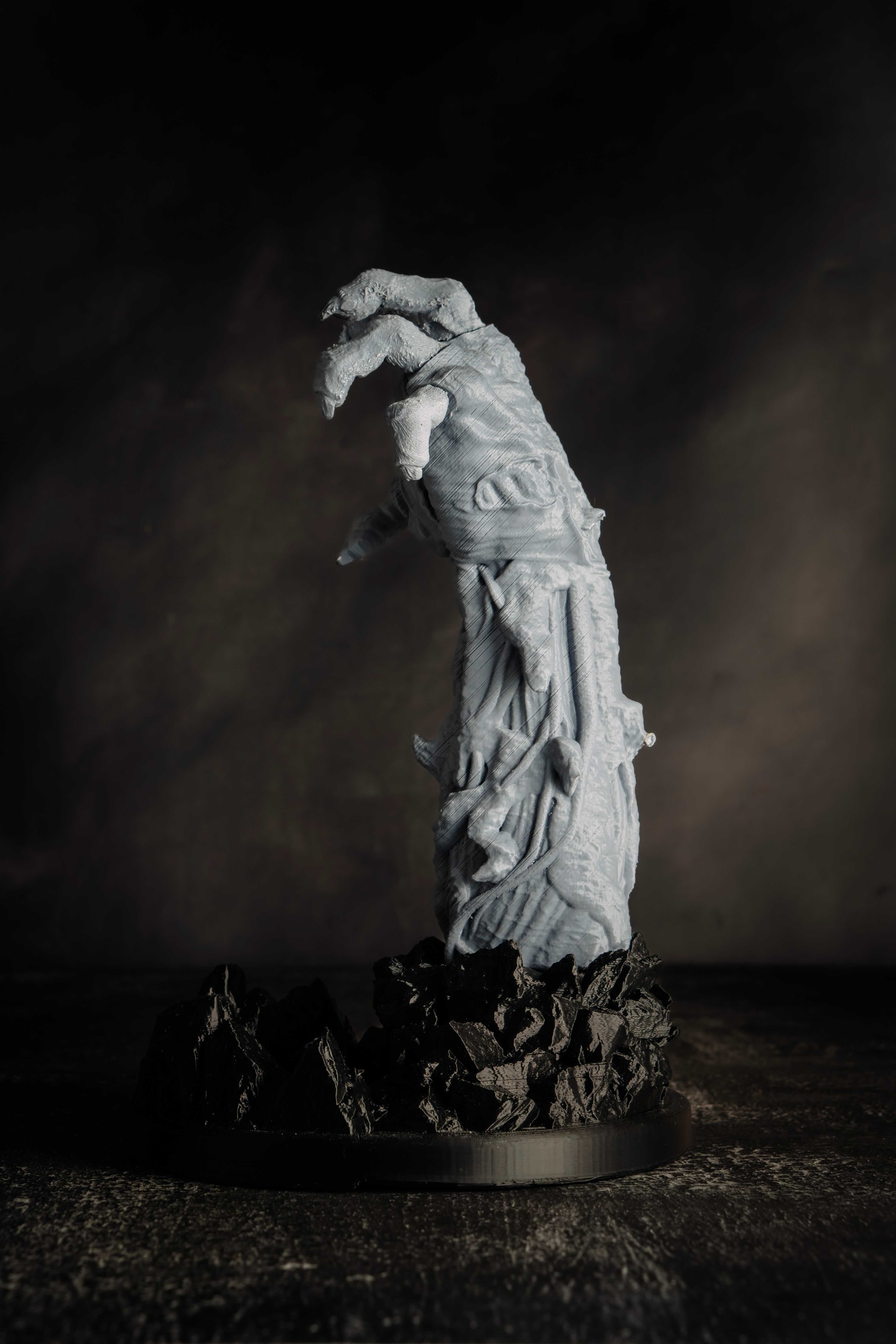 Wieża do kości. Ręką Demona XXL zgodna z DnD RPG Warhamm. Pathfinder