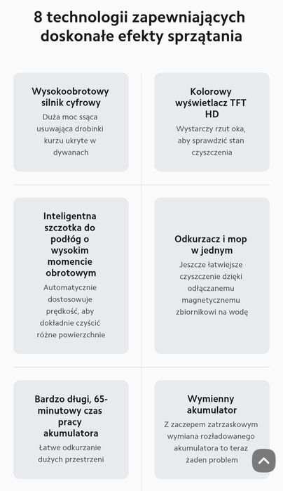 Odkurzacz XIAOMI Mi Vacum Cleaner G10 White