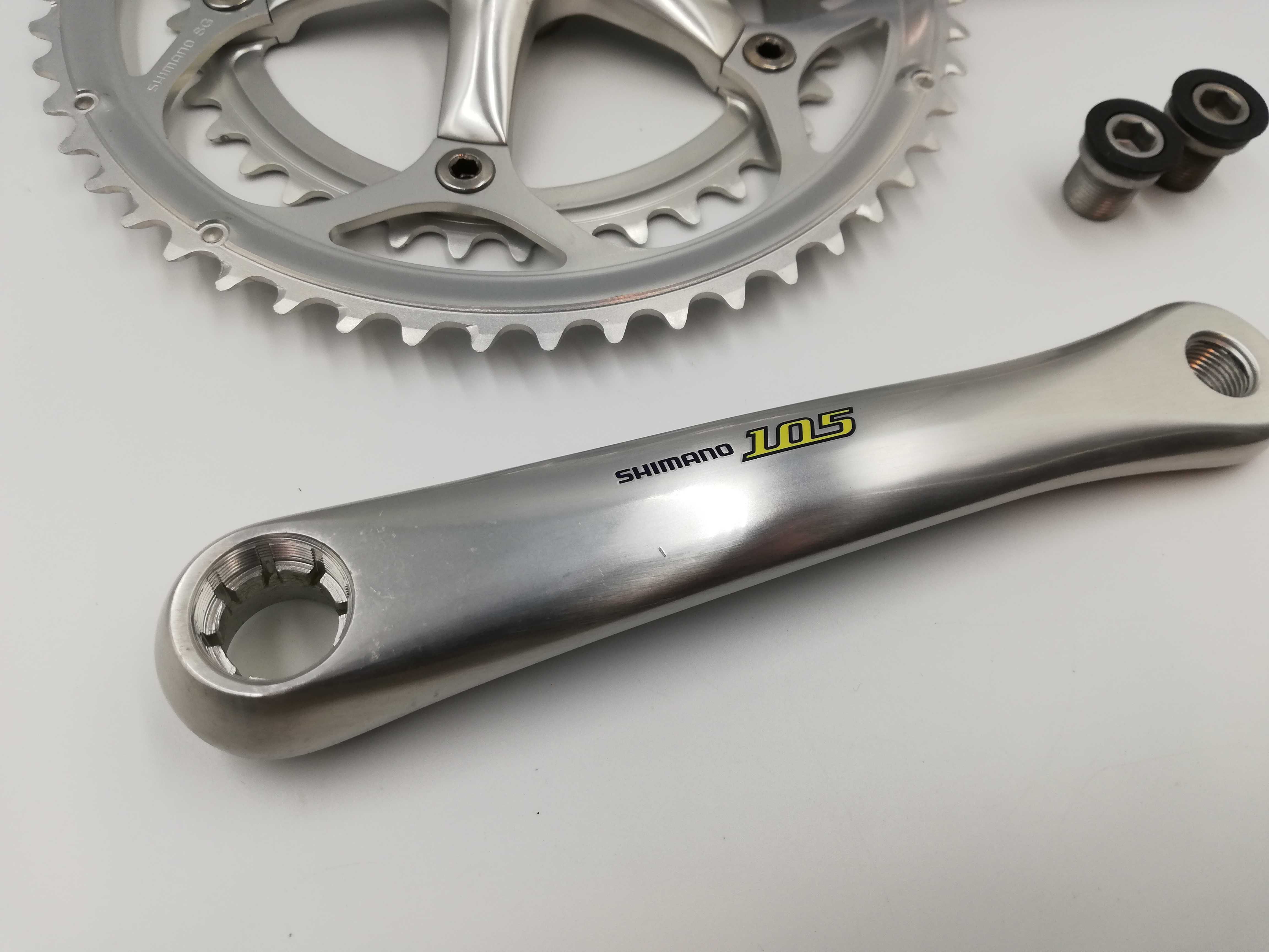 Nowa korba Shimano 105 FC-5500 / 53-39T