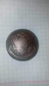 Монета 5 копеек 1767 год ЕМ