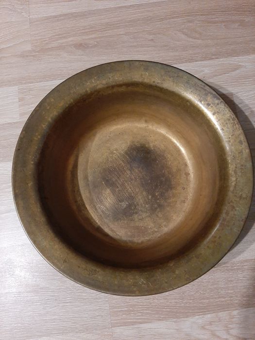 Таз мідний ,товстостінний