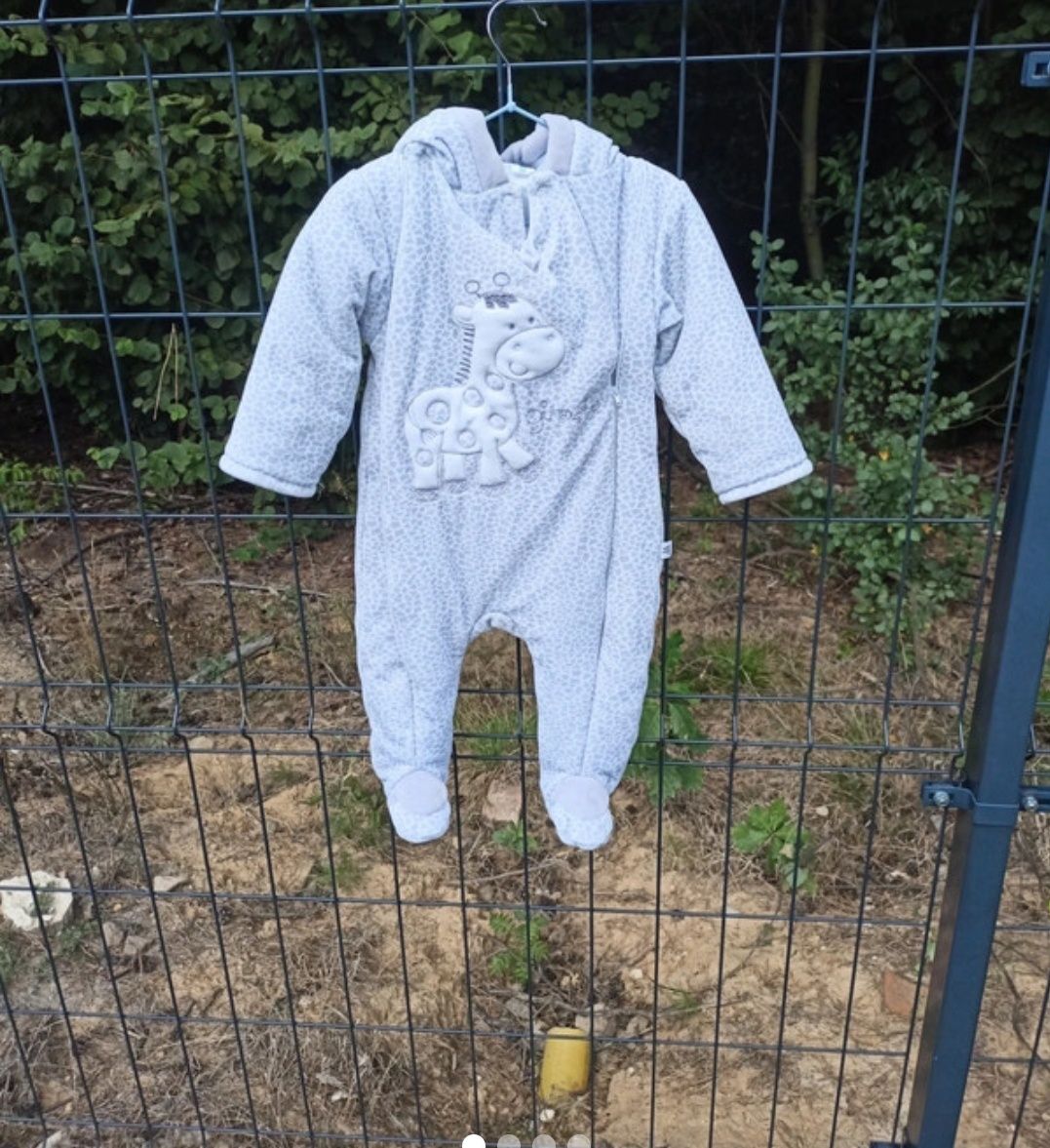 Kombinezon zimowy Małgosia żyrafa rozmiar 80 unisex