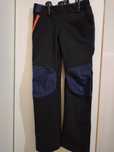 Spodnie turystyczne softshell dla dzieci 113,122 5-6 lat MH550 Decathl