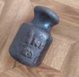 Гиря торговая 1 кг советская, антикварная.