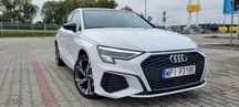 Audi A3 40 TFSI e, Full S-line, LED, Panorama, ParkAssist Niski Przebieg