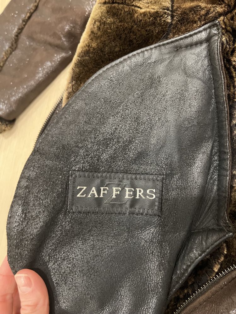 Натуральная итальянская дубленка zaffers