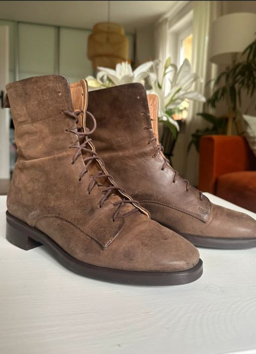 Botki Balagan Tzava sznurowane brązowe 37