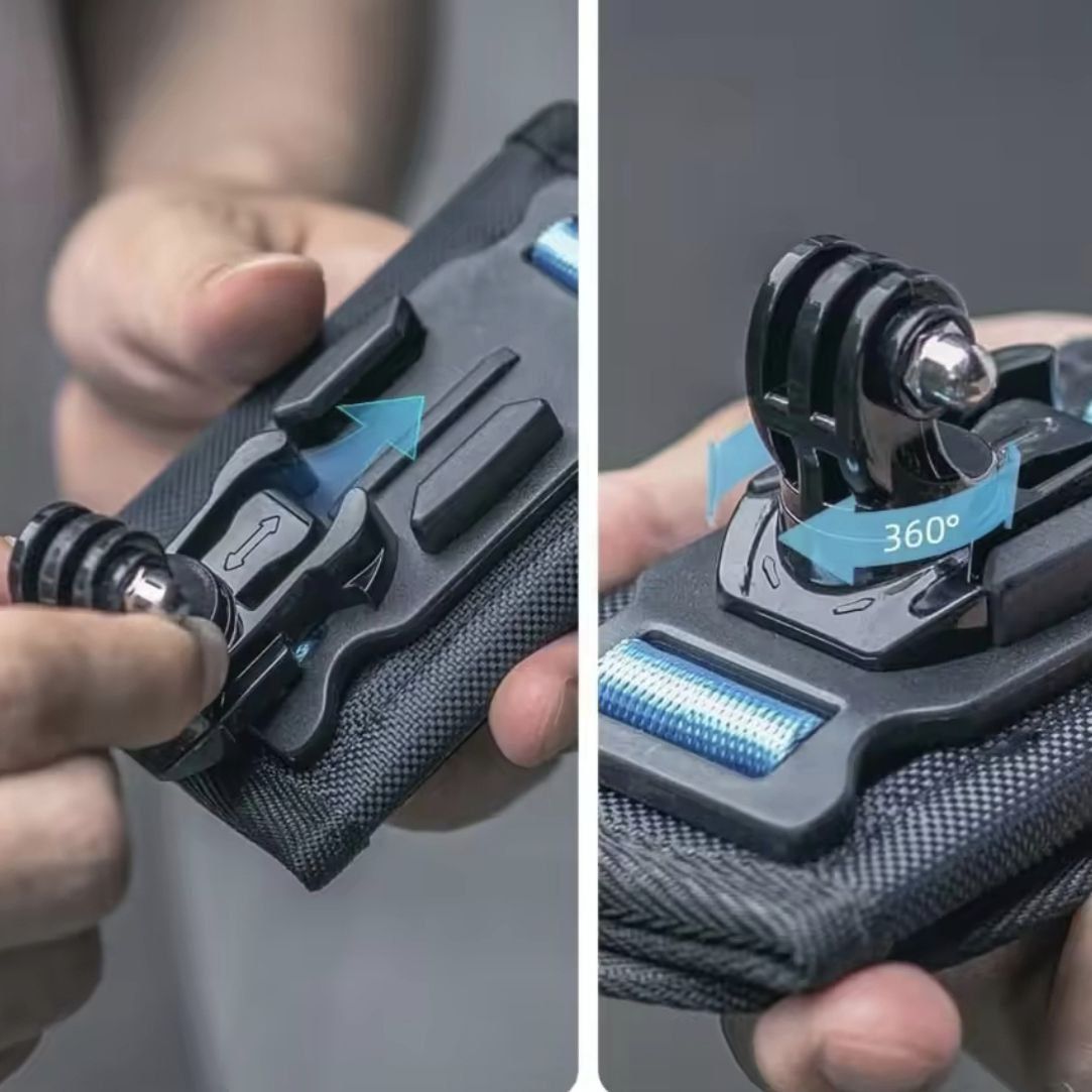Кріплення на рюкзак для екшн камер GoPro, Sony, Xiaomi та смартфонів