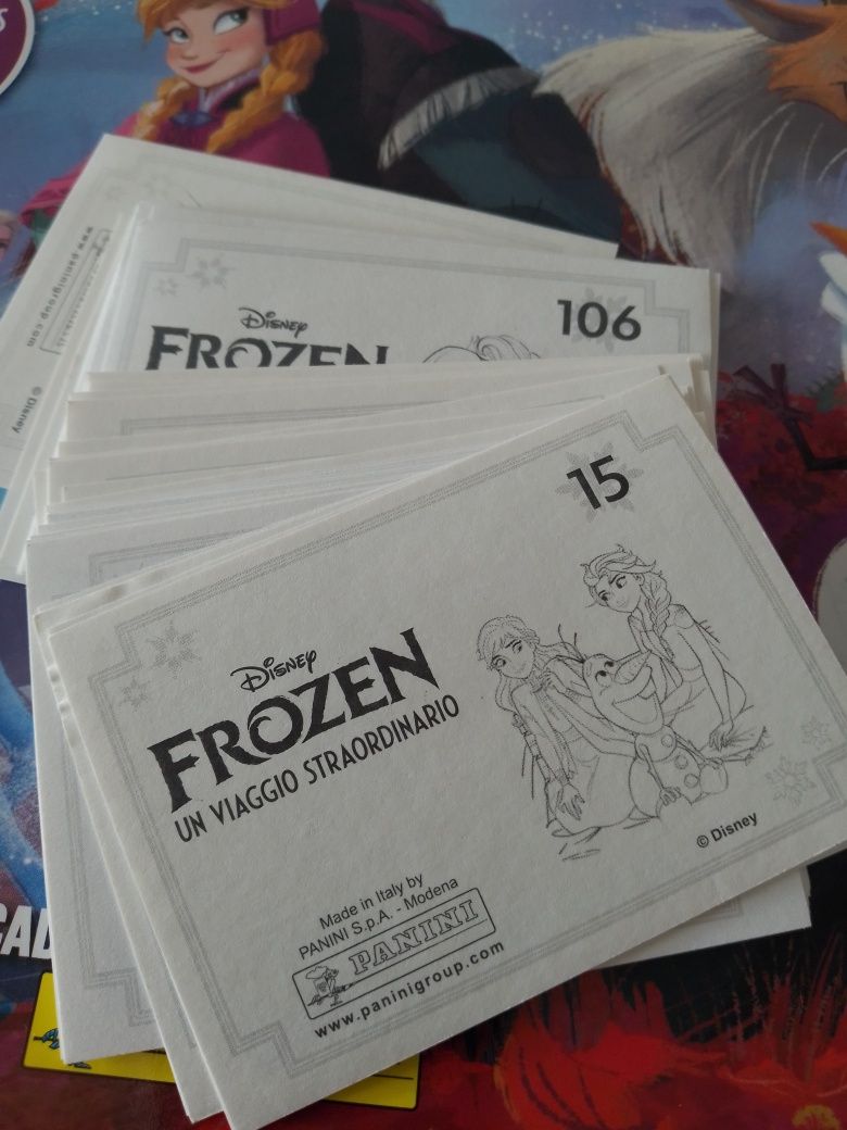 Cromos Frozen -Uma Viagem Apaixonante