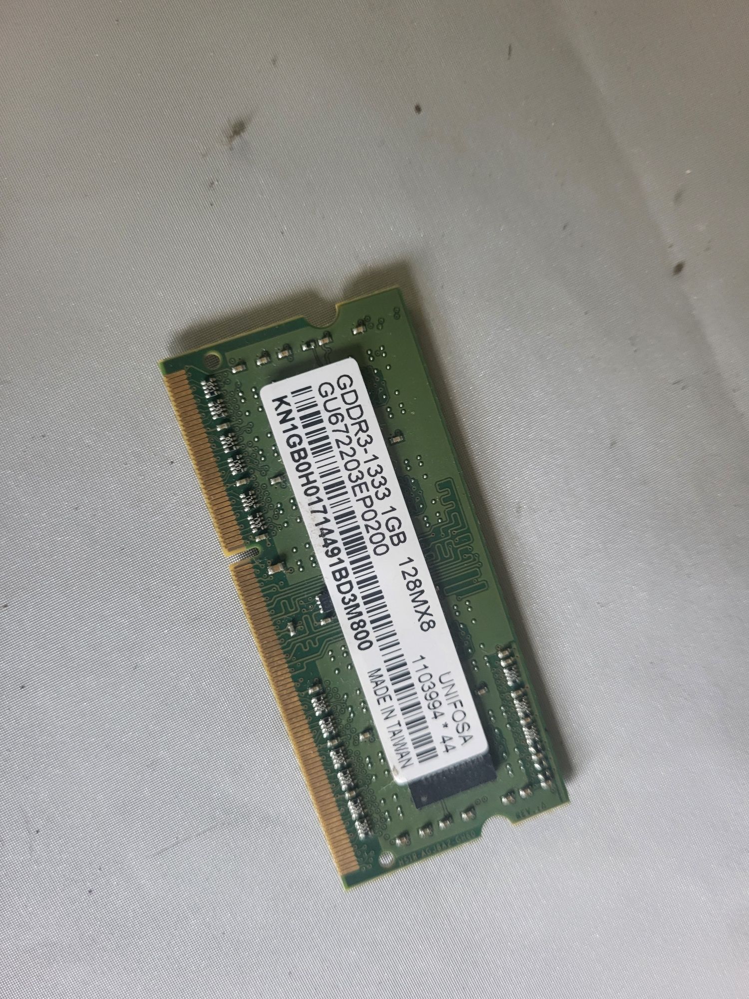 Sprzedam Pamieć Ram DDR 3 1GBi do laptopa HP Compaq CQ58