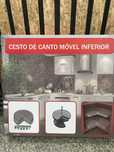 Cesto de canto movel inferior