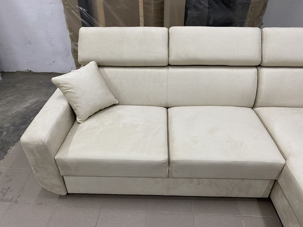 Duży narożnik od producenta tkaniny do wyboru