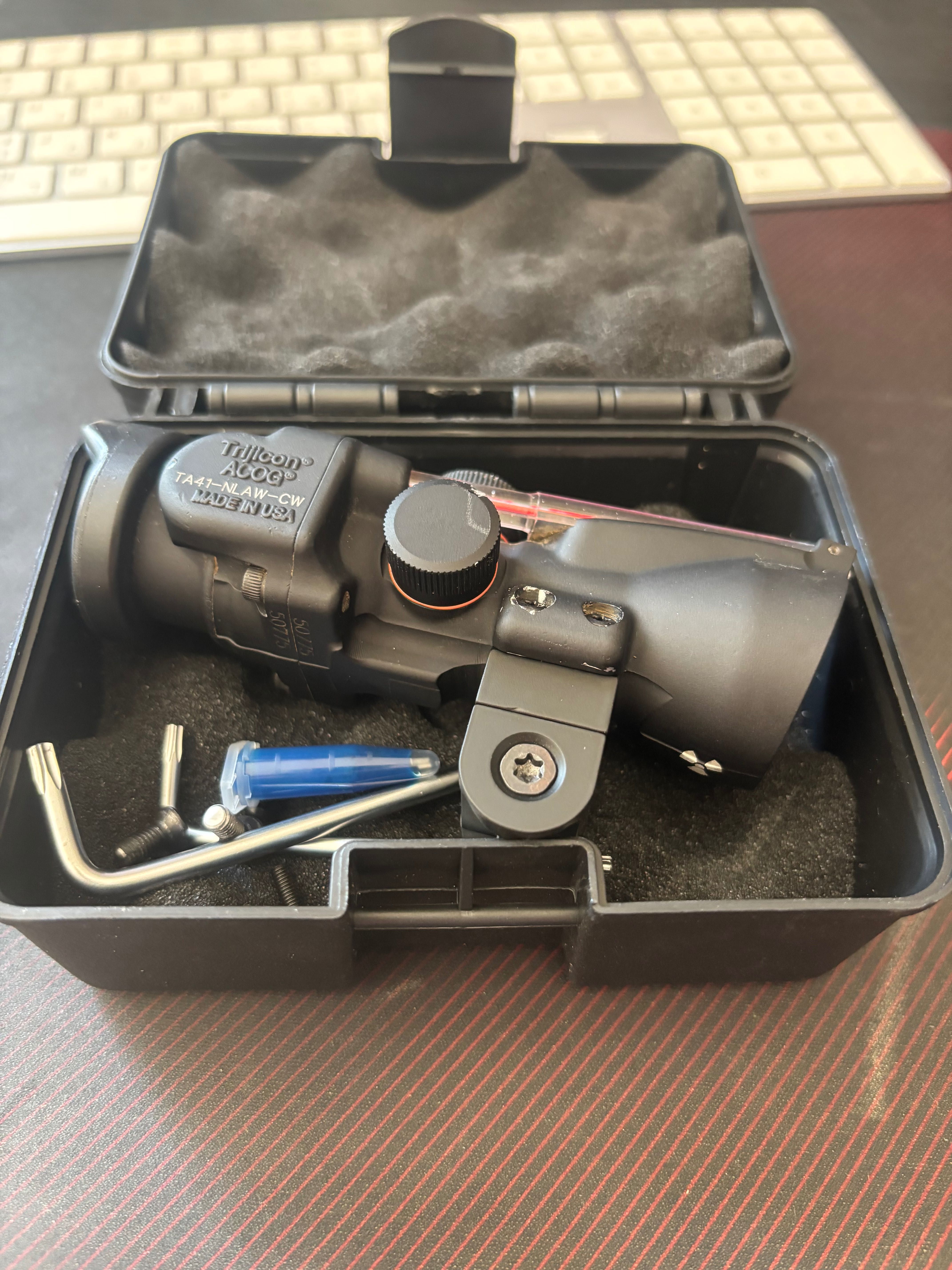 Коліматорний приціл Trijicon ACOG TA41-NLAW +адаптер