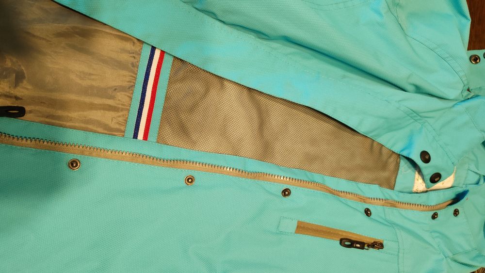 Sprzedam kurtkę przeciwdeszczową niebieską