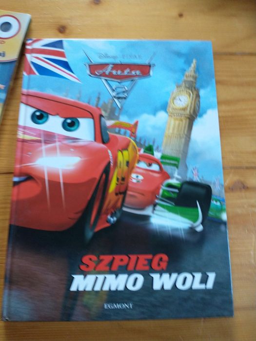 Toy story, Auta 2, Kacper i piraci - zestaw książek i CD z filmu