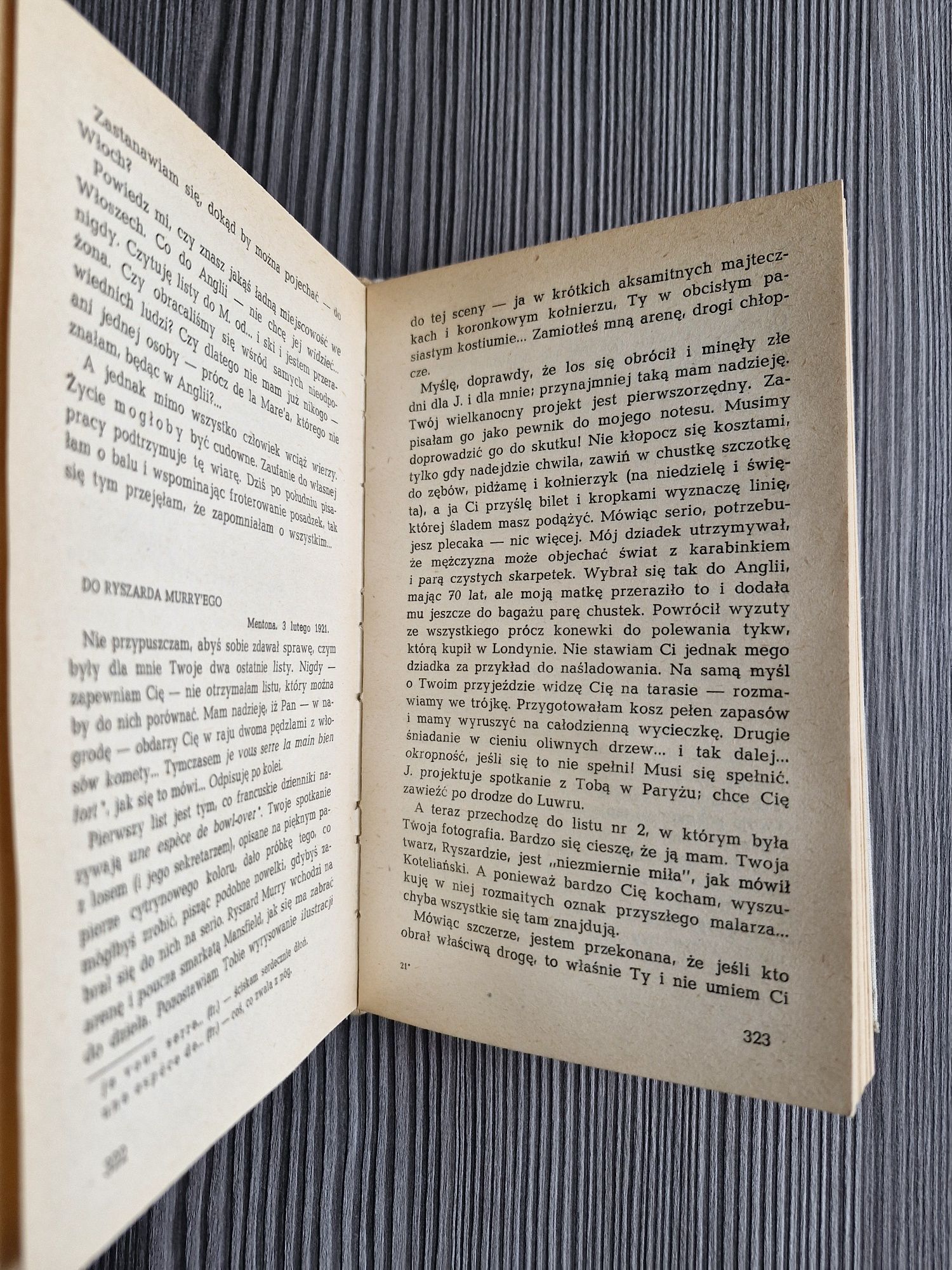 9172. "Listy" Katherine Mansfield