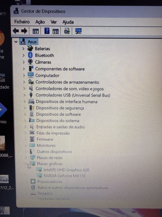 Portátil Asus F509FB i5 8GB RAM 256GB SSD MX110