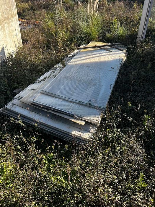 Chapas de Cobertura Transparentes Usadas