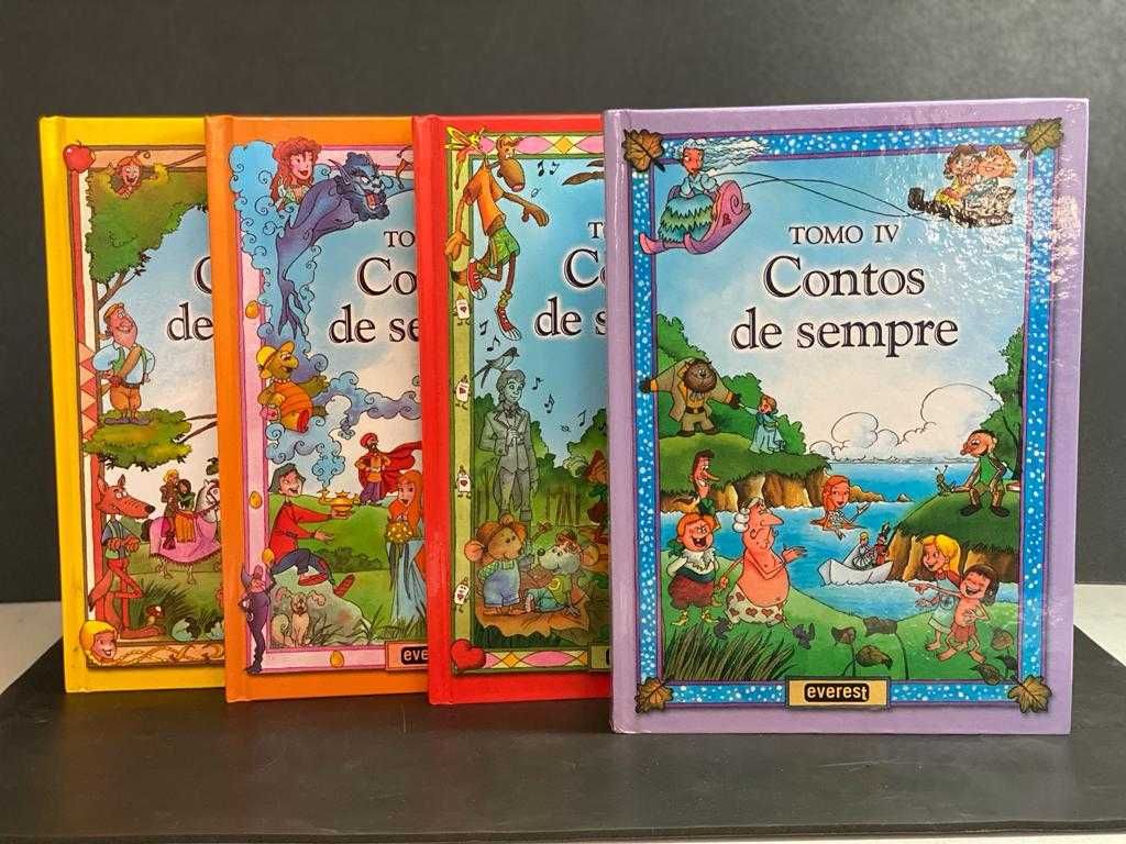 Conjunto de Livros "Contos de Sempre"