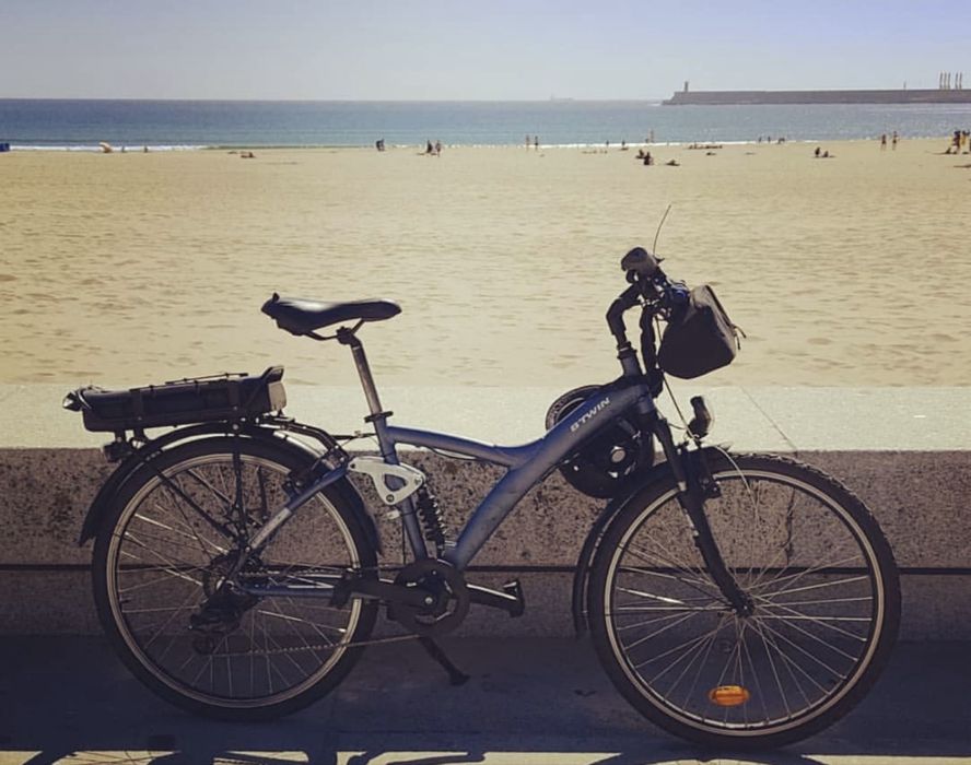 Bicicleta eletrica decathlon avariada