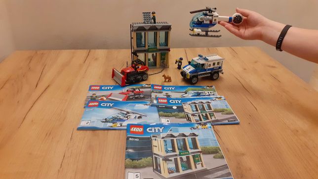 Klocki Lego City 60140 Policja, bank, złodzieje